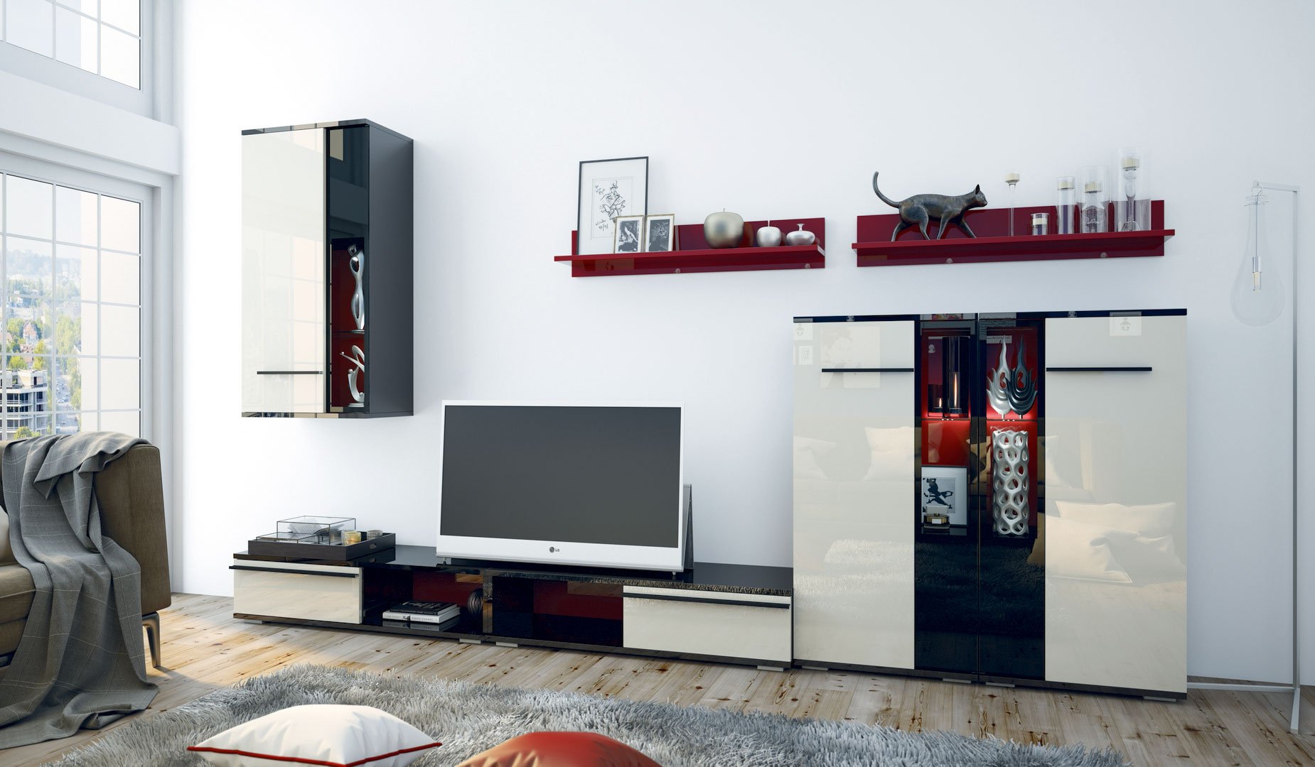 Мебель для Гостиная Бланш18 - Rioka MEBEL